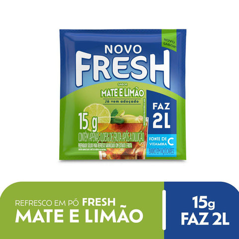 REFRESCO FRESH 15G MATE LIMAO