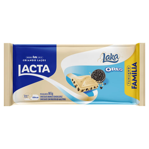 CHOCOLATE LACTA LAKA OREO 165g