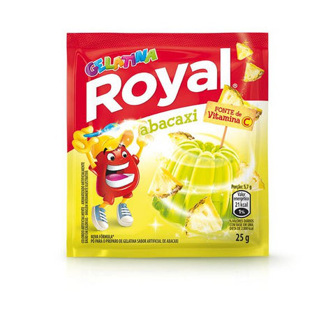 GELATINA ROYAL ABACAXI 25G