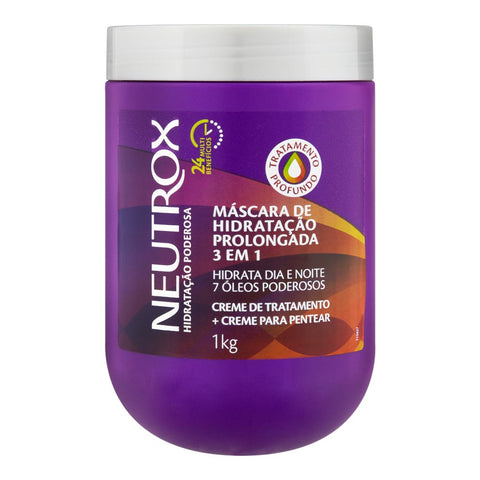 CREME DE TRATAMENTO NEUTROX 24 MULTI 3EM1 HID DIA NOITE 1kg