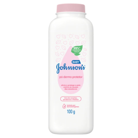 TALCO JOHNSONS BABY 100G DERMO PROTETOR