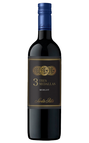 VINHO STA RITA TRES MEDALLAS 750ml MERLOT