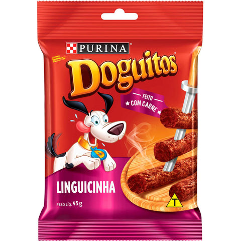 RACAO DOGUITOS RODIZIO 45G LINGUICINHA