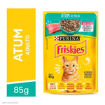 RACAO FRISKIES AO MOLHO SH 85g ATUM
