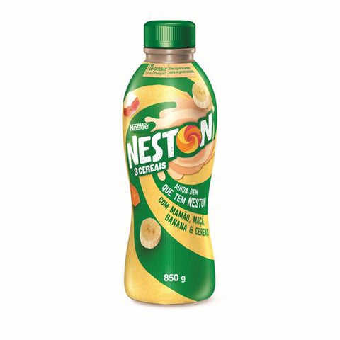 IOGURTE NESTLE NESTON 3 CEREAIS MAMAO MACA BANANA 850g