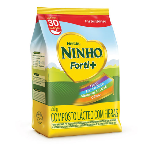 LEITE PO NINHO FORTI+ FIBRA SH 750G