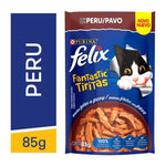 RACAO PURINA FELIX  FANTASTIC TIRITAS PERU SH 85g