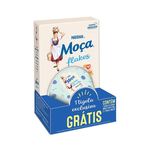 CEREAL NESTLE MOCA FLAKES 330g+TIGELA GRATIS