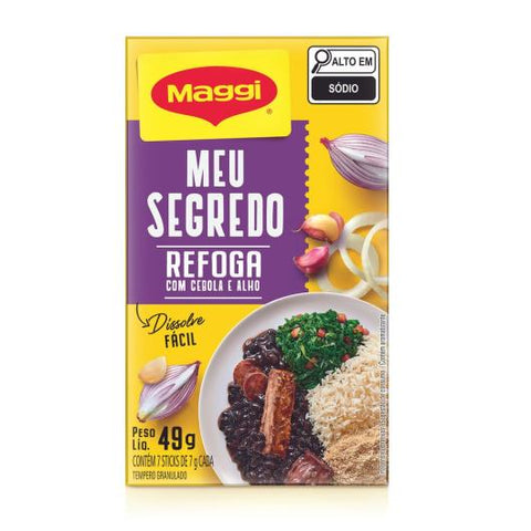 TEMPERO MAGGI MEU SEGREDO REFOGA CEBOLA ALHO 49g
