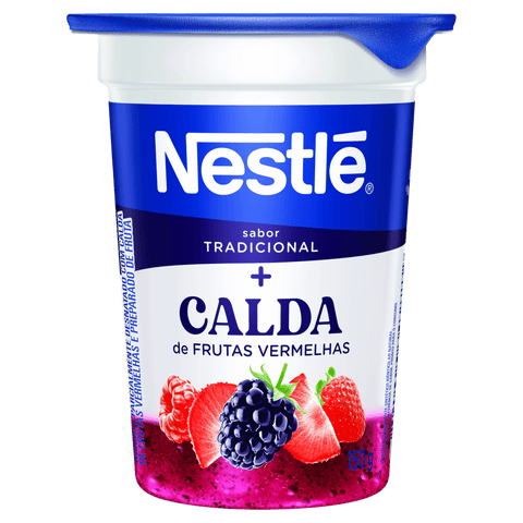 IOGURTE NESTLE TRADICIONAL CALDA FRUTAS VERMELHAS 150g