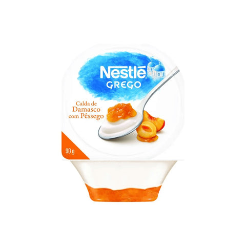 IOGURTE NESTLE GREGO TRADICIONAL 90g DAMASCO PESSEGO