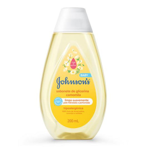 SABONETE LIQ JOHNSON BABY 200ML GLIC CAMOMILA