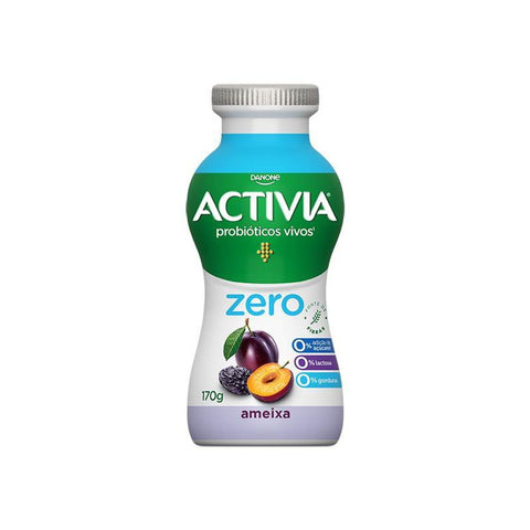 IOGURTE DANONE ACTIVIA ZEROLAC 170G AMEIXA