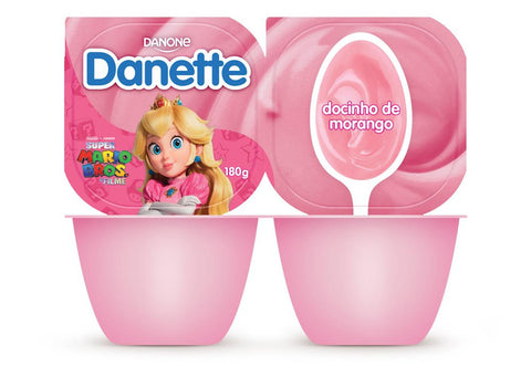 SOBREMESA DANONE DANETTE DOCINHO MORANGO 180g