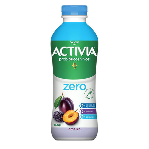IOGURTE DANONE ACTIVIA ZERO 800G AMEIXA