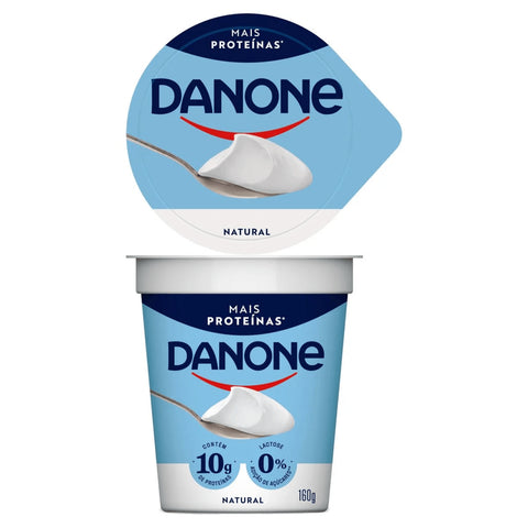 IOGURTE DANONE MAIS PROTEINAS 160G NATURAL
