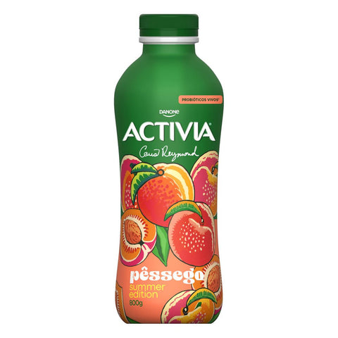 IOGURTE DANONE ACTIVIA 800G PESSEGO