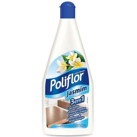 LUSTRA MOVEIS POLIFLOR JASMIM 500ML