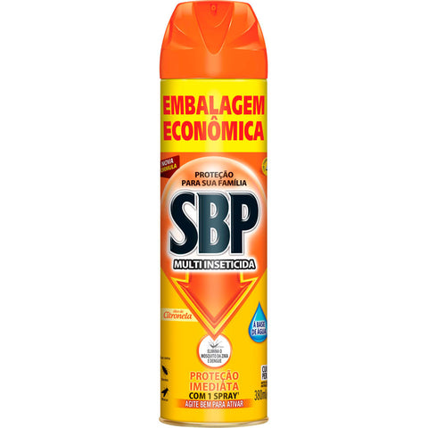 INSETICIDA SBP AERO 380ML MULT INS CITRO