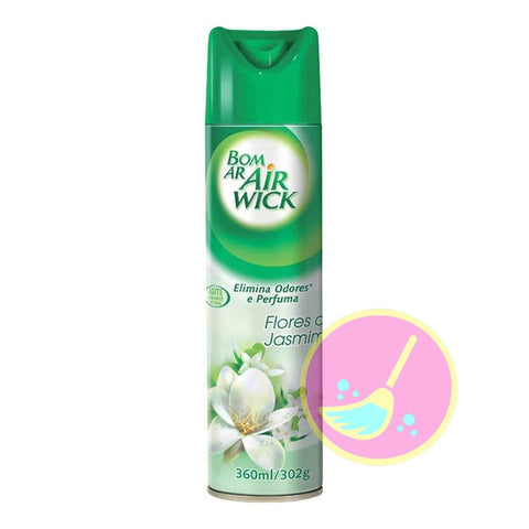 ODORIZADOR BOM AR FLORES DE JASMIM 360ML 20% DESC.