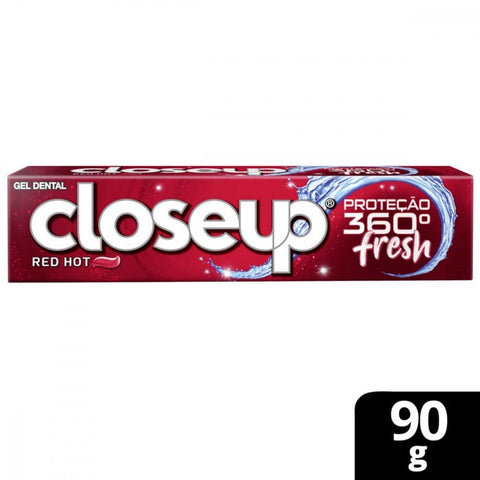 CREME DENTAL CLOSEUP ACAO PROFUNDA RED HOT 90G