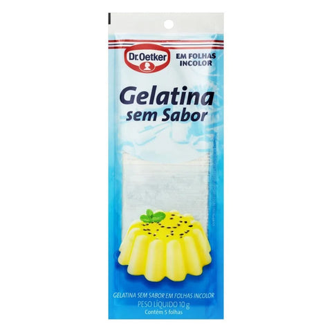 GELATINA DR OETKER S/SABOR FOLHAS I