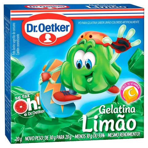 GELATINA DR OETKER 20g LIMAO