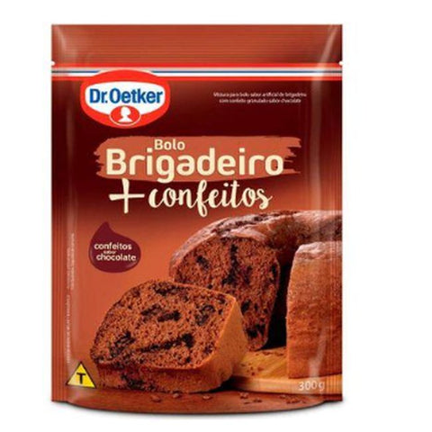 MISTURA BOLO DR OETKER BRIGADEIRO CONFEITOS 300g