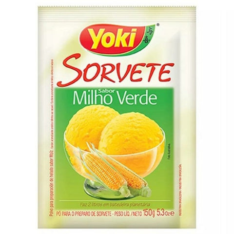 PREPARO SORVETE YOKI 150g MILHO VERDE