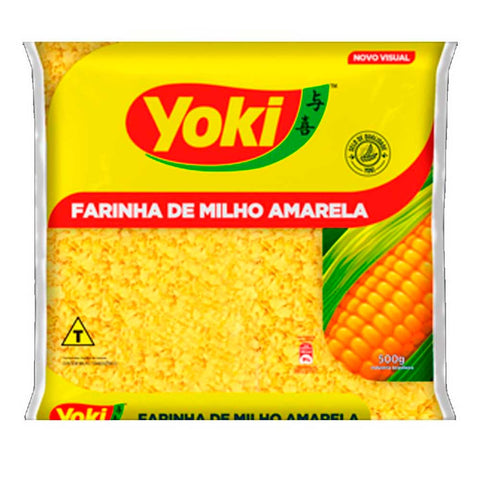 FARINHA MILHO AMARELA YOKI 500g