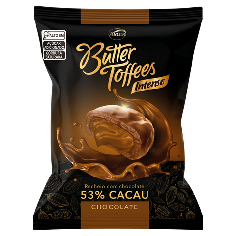 BALA BUTTER TOFFEES 53% CACAU 90G CHOCOLATE