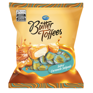 BALA BUTTER TOFFEES 100G CARAMELO SALG