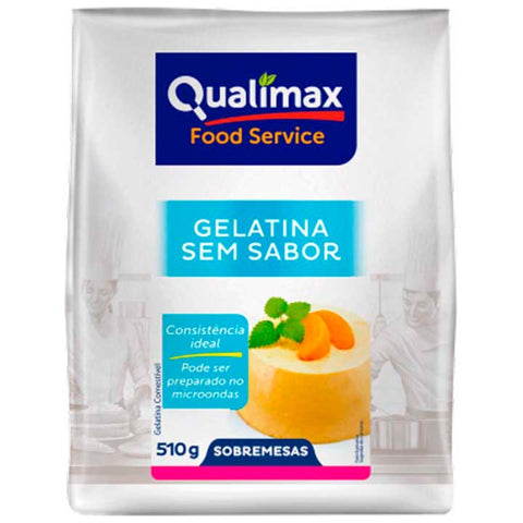 GELATINA QUALIMAX SEM SABOR 510g