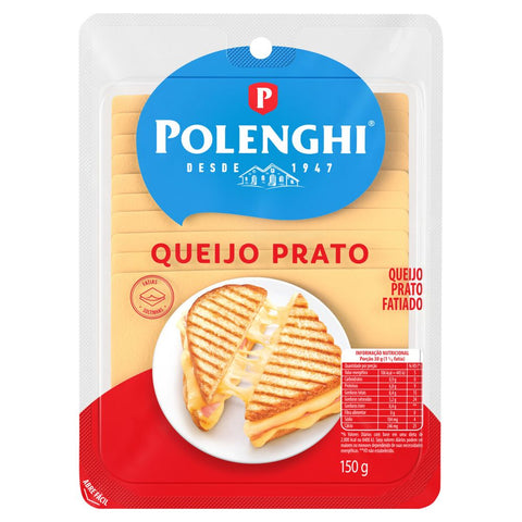 QUEIJO PRATO POLENGHI FATIADO 150g