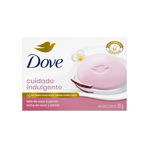 SABONETE DOVE DELICIOUS CARE LEITE COCO 90G