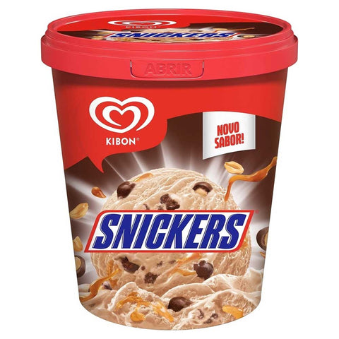 SORVETE KIBON 800ml SNICKERS
