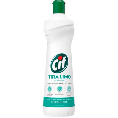 LIMPADOR CIF ULTRA RAPIDO TIRA LIMO CLORO SQUEEZE 500ml