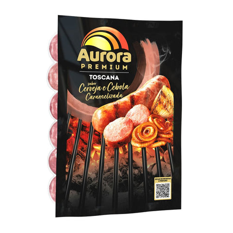 LINGUICA  AURORA TOSCANA 500G CERV/CEB CARAME