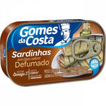 SARDINHA GOMES DA COSTA 125G OLEO DEFUMADO