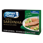 FILE SARDINHA GOMES DA COSTA 125g OLEO LIMAO