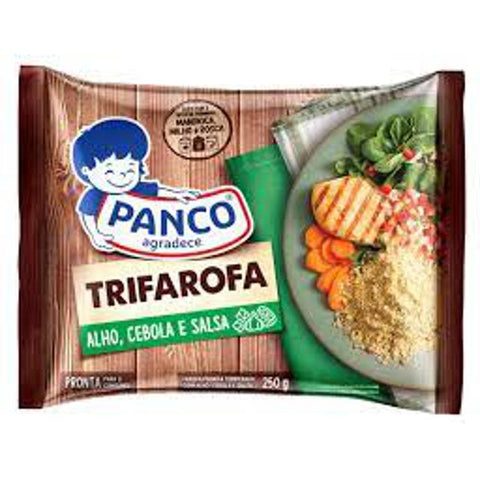 FAROFA PANCO ALHO/CEBOLA/SALSA 250g