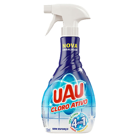 LIMPADOR UAU 4EM1 SQUEEZE 500ML CLORO ATIVO