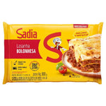 LASANHA SADIA BOLONHESA 600G