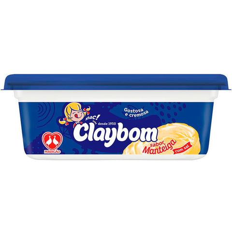 MARGARINA CLAYBOM CREMOSA SABOR MANTEIGA 250g