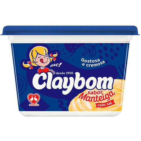 MARGARINA CLAYBOM CREMOSA SABOR MANTEIGA 500g