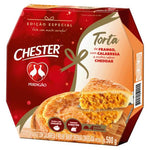 TORTA PERDIGAO CHESTER C/CALABRESA E CHEDDAR  500g