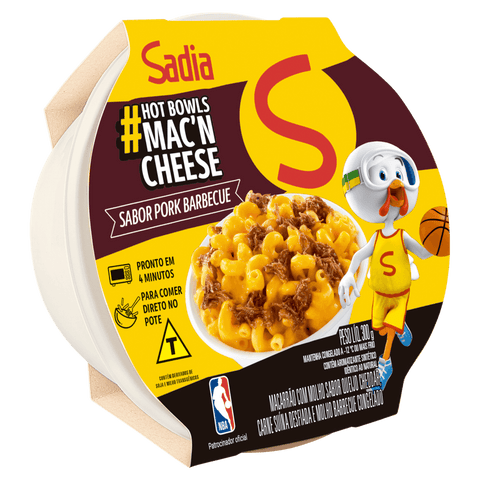 MACN CHEESE SADIA 300G PORK BARBECUE