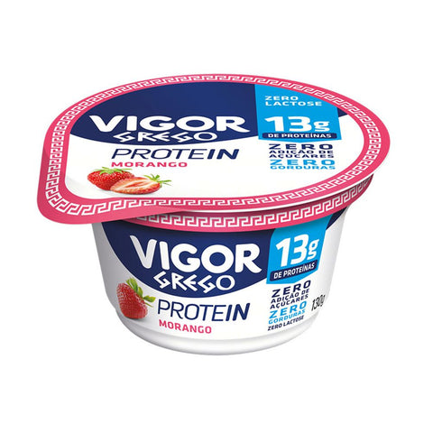 IOGURTE VIGOR GREGO PROTEIN MORANGO 130g
