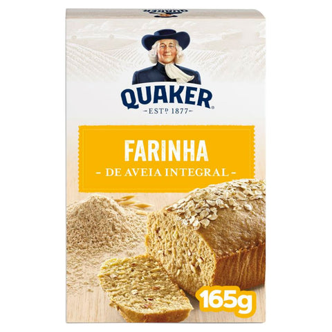 FARINHA AVEIA QUAKER INTEGRAL 165g