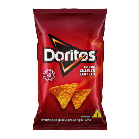 BISCOITO ELMA CHIPS DORITOS 120G QUEIJO NACHO